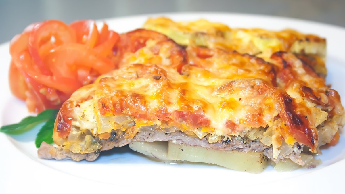 Готовим мясо по-французски с картошечкой 🍳🥓🔥