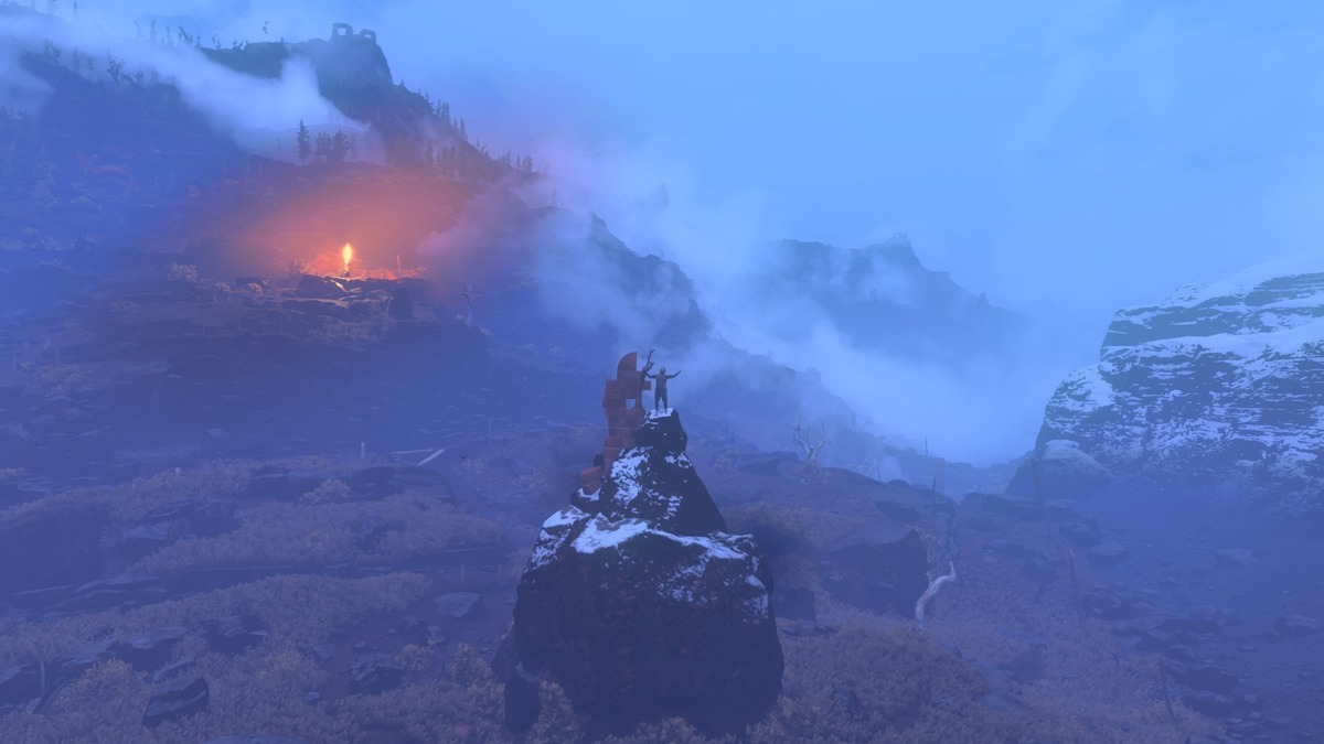 Пейзаж красивый, музыка спокойная, но внутри у тебя истерика от того, что опять споткнулся об кочку и улетел лицом в грязь.