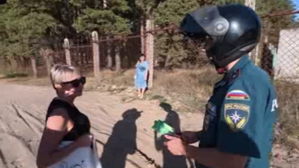    ГТРК «Курск» отправились в противопожарный рейд со спасателями МЧС