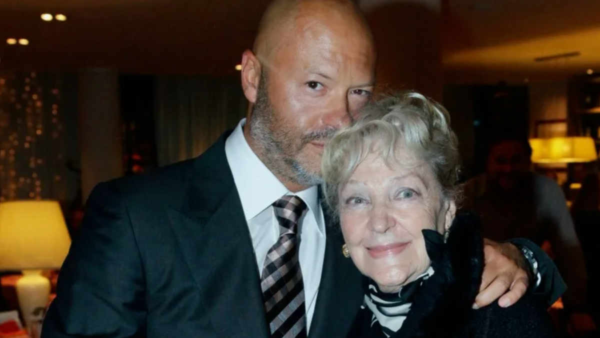 Федор Бондарчук с мамой Ириной Скобцевой