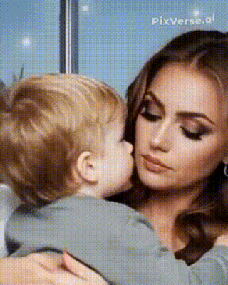 - Я тоже очень-очень люблю тебя, мой сыночек! – она нежно поцеловала Димку в пухленькую розовую щёчку, а по её лицу продолжали катиться слёзы.