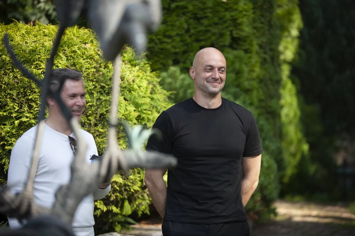 Кадр съёмок сериала «Волкодав»