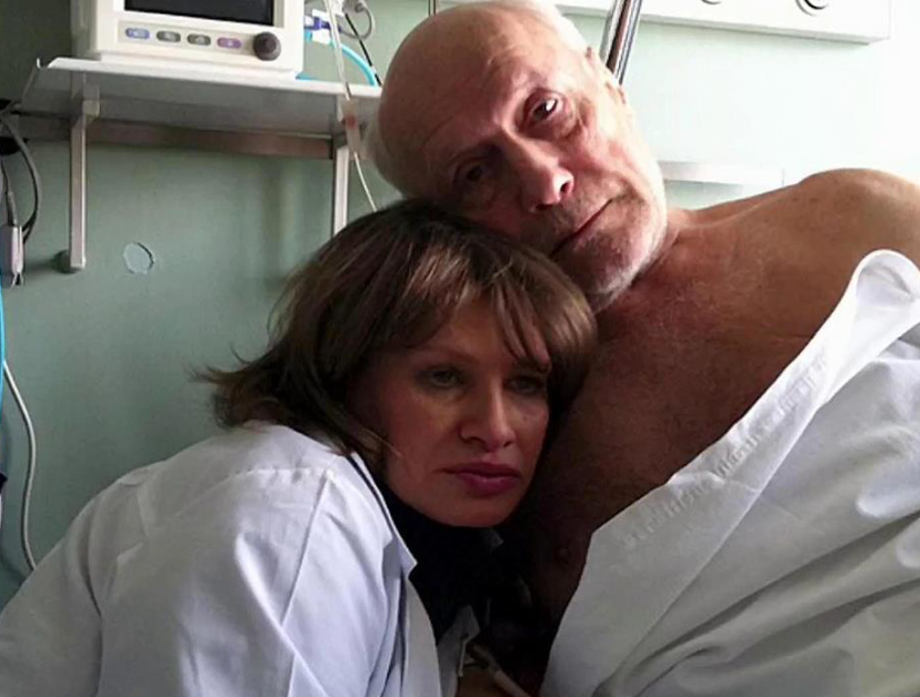 Александр Пороховщиков с женой в свои последние дни