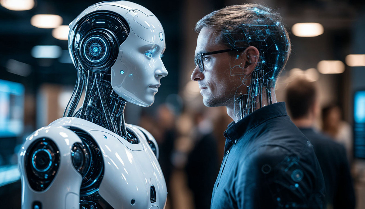 Искусственный интеллект в жизни общества. Создано нейросетью. 