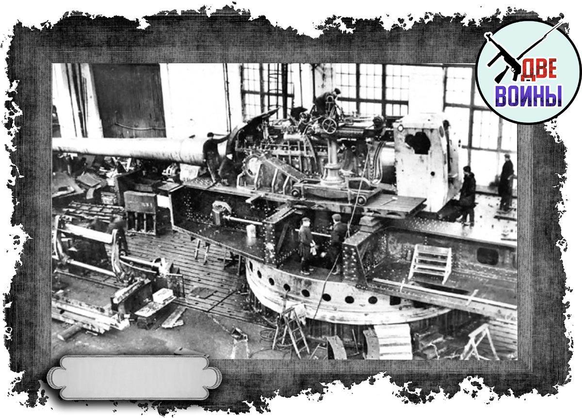 Сборка установки МП-10 на Новокраматорском заводе. Фото в открытом доступе. 