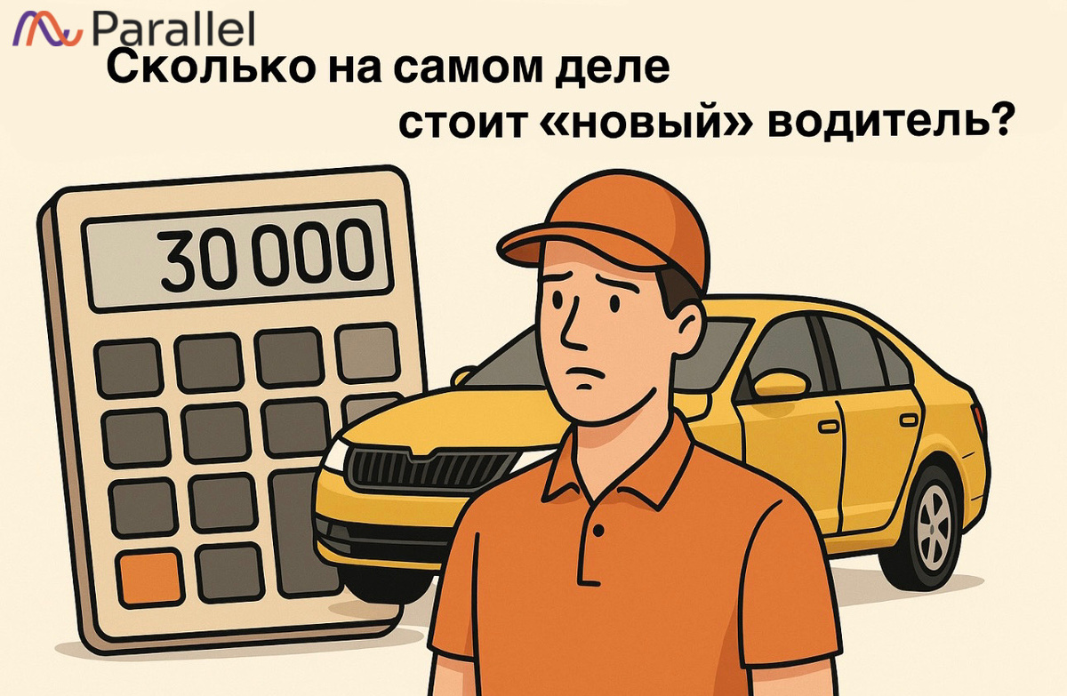 У некоторых таксопарков существует заблуждение, что водители являются легко заменяемым ресурсом. Подход "ушел один, найдем другого" кажется логичным на первый взгляд, однако он не учитывает реальных финансовых потерь, которые несет бизнес при каждой такой замене.
Эта статья предлагает отойти от эмоций и на основе конкретных цифр рассчитать, во сколько на самом деле обходится таксопарку уход одного водителя и поиск нового. Этот расчет поможет увидеть скрытые издержки и пересмотреть отношение к текучести кадров.
