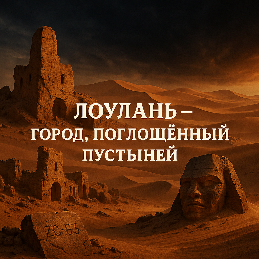 📍 Затерянная столица на Шёлковом пути, которую пустыня поглотила за одну ночь
