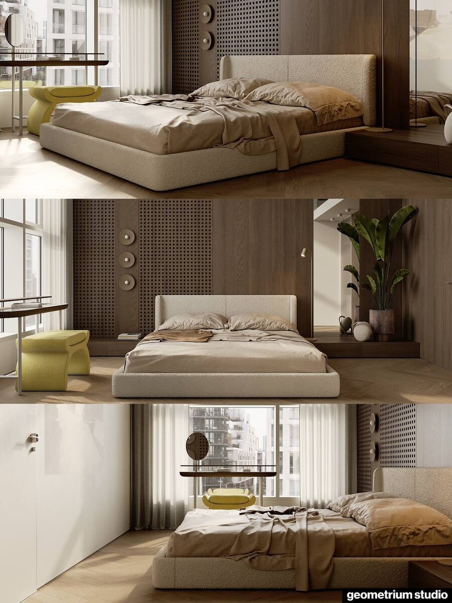 Мастер-спальня в ЖК WOW