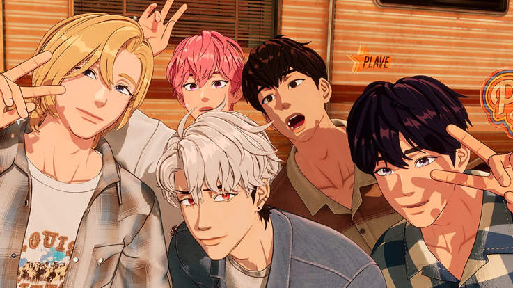 Вот она, нарисованная-цифровая, но настоящая на деле группа Плав