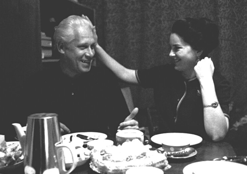 Элина Быстрицкая и её муж Николай Кузьминский