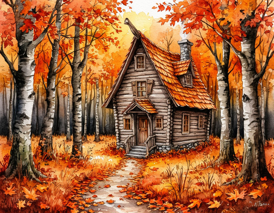 Заколдованный осенний Лес