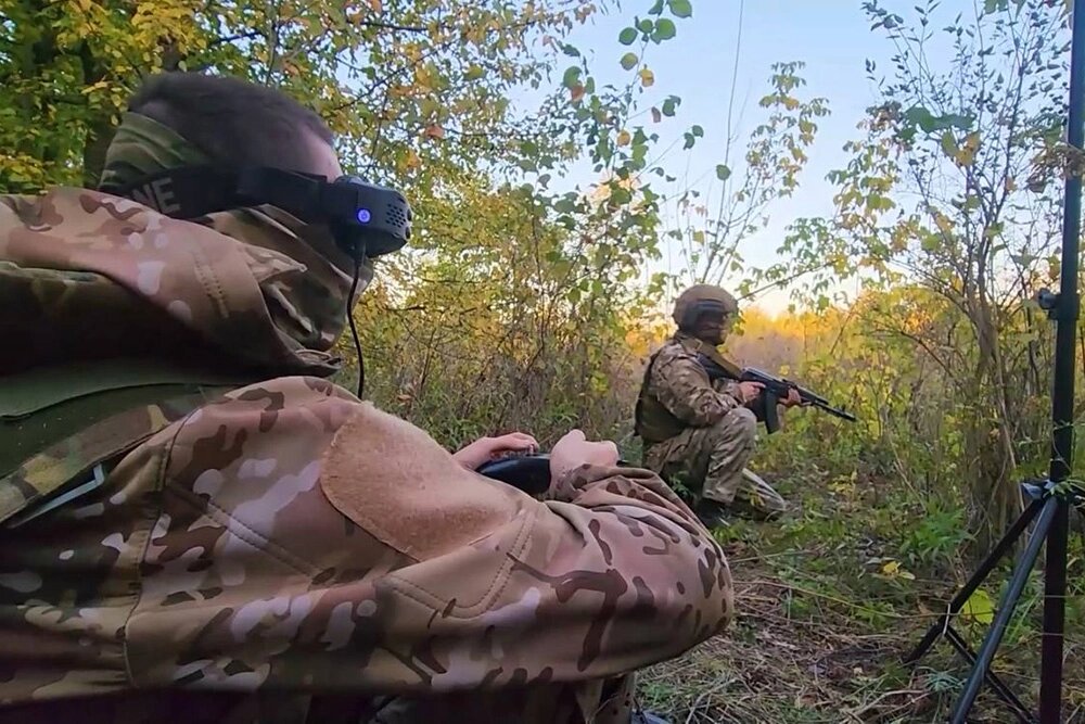    Работа дроноводов группировки «Север» на харьковском направлении. Фото: Министерство обороны РФ
