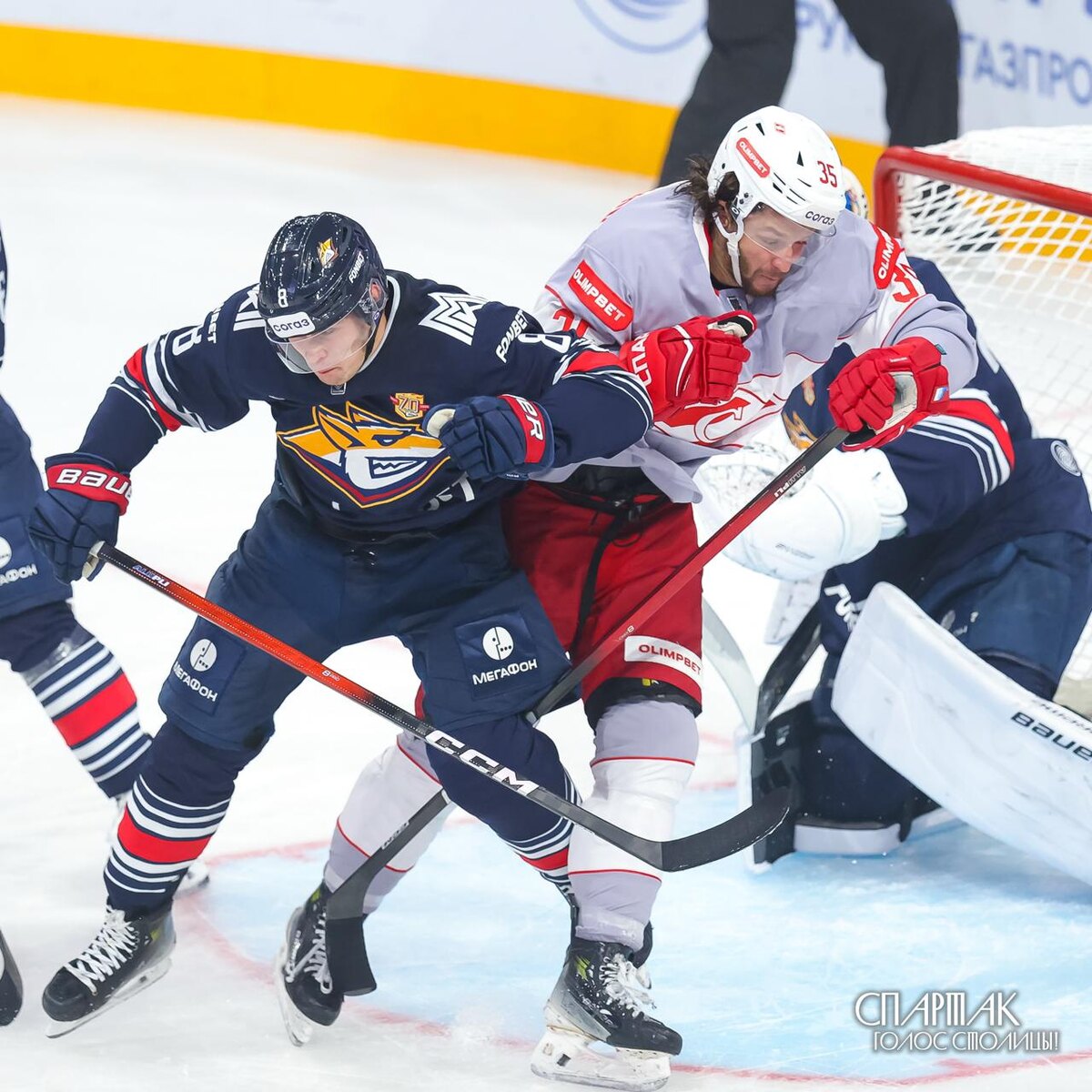 Фото: ХК «Спартак». Текст: Андрей Тупиков.