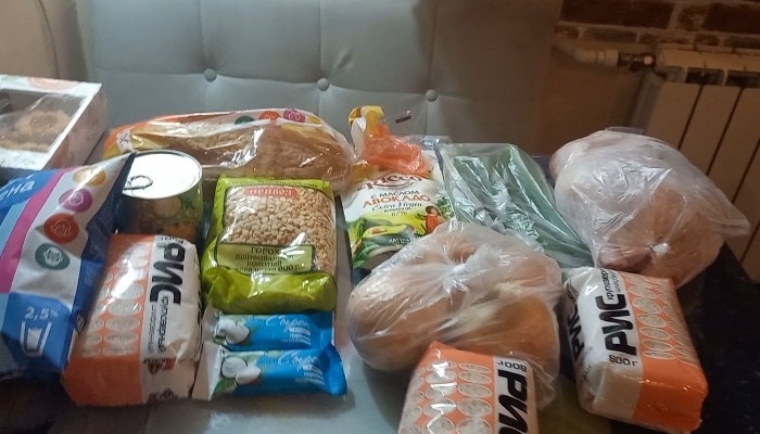 Не большая закупка для меню.