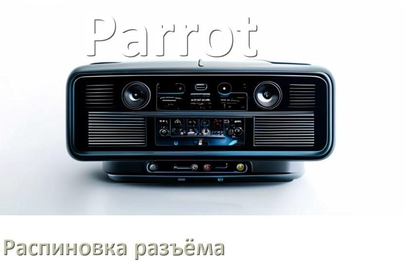
Распиновка разъёма магнитолы Parrot Андроид по цветам проводов