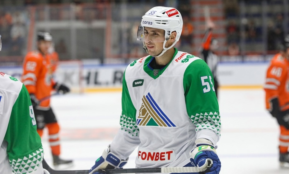    Хмелевский стал казанским. Фото: соцсети ХК "Салават Юлаев"