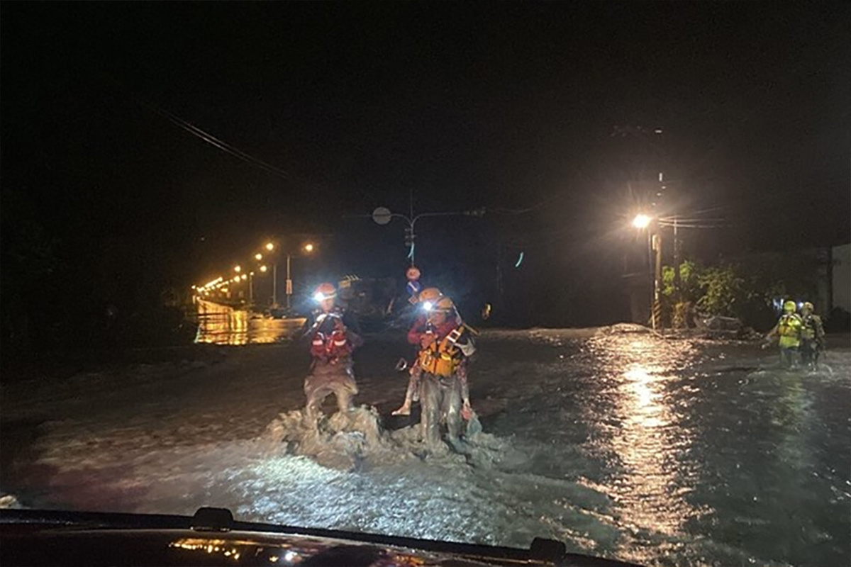    Фото: Taitung County Fire Department