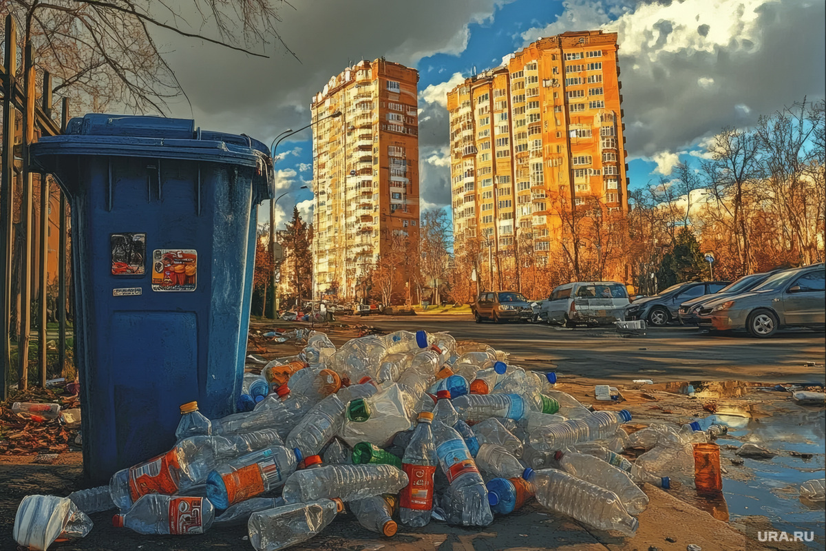 В России за незаконную свалку может грозить до двух лет. Фото: Создано в Midjourney © URA.RU