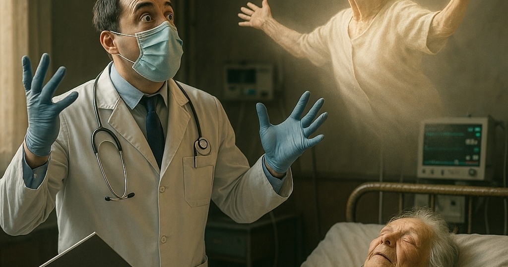 ВРАЧ-РЕАНИМАТОЛОГ, ПОТЕРЯВШИЙ ВЕРУ СРЕДИ СМЕРТЕЙ, УВИДЕЛ, КАК УМИРАЮЩАЯ БАБУШКА РАЗГОВАРИВАЛА С КЕМ-ТО НЕВИДИМЫМ. ЕЕ ПОСЛЕДНИЕ СЛОВА ИЗМЕНИЛ