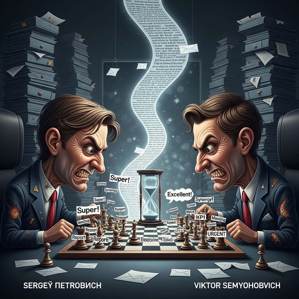 В течение следующего часа их переписка, напоминала партию в пинг-понг, где вместо шарика перекидывались пустые, но до краев наполненные самомнением реплики.