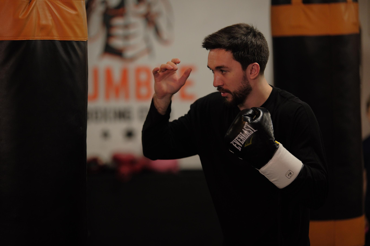 Максим Клад, сооснователь боксерского клуба «Бамбл»