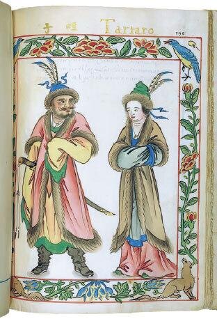 Знатные чжурчжэни. Европейская миниатюра