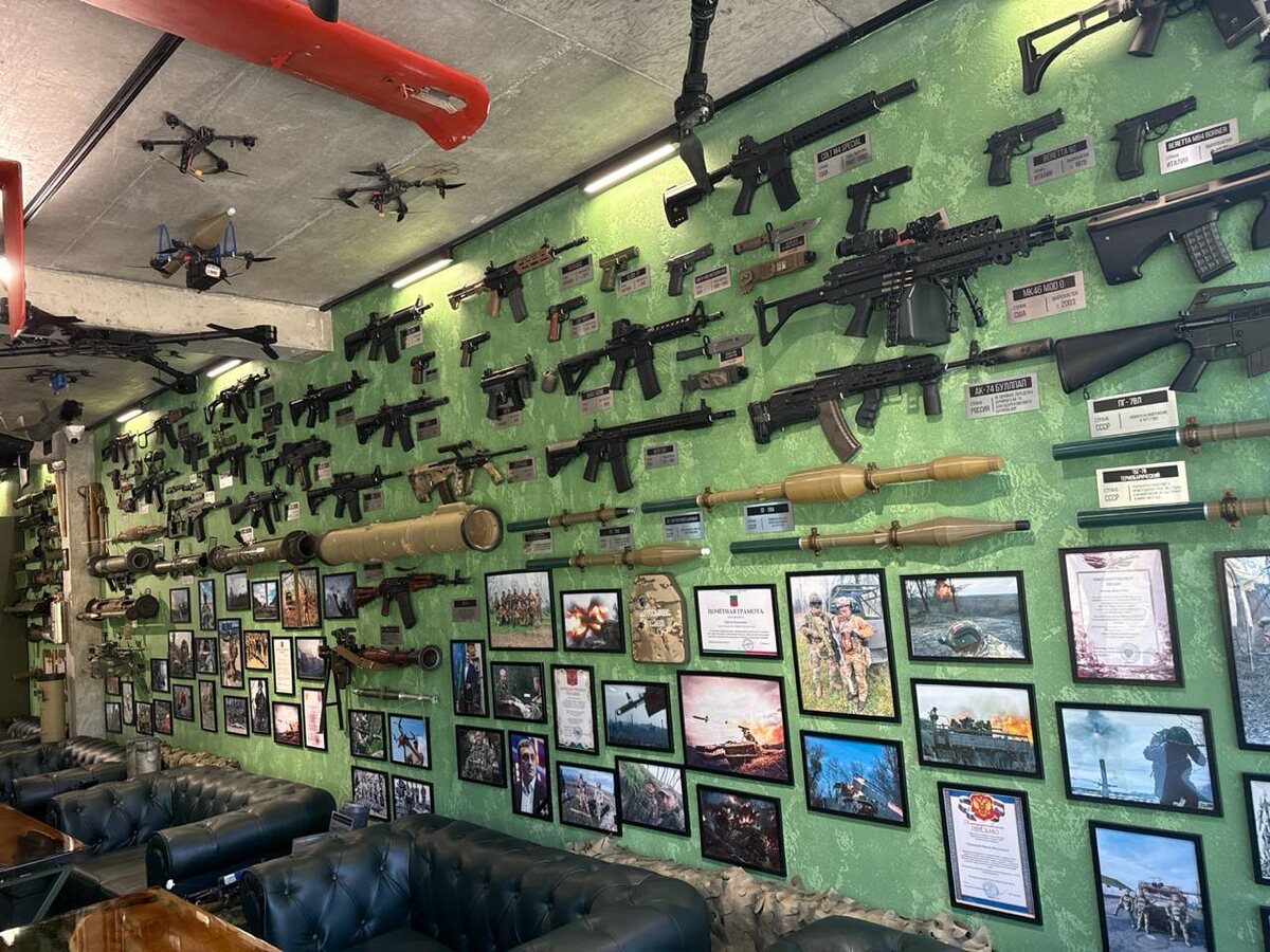 Образцы вооружения
Фото предоставлено Музеем СВО