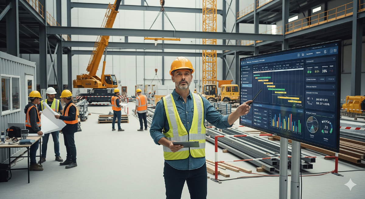 Системное управление строительной площадкой