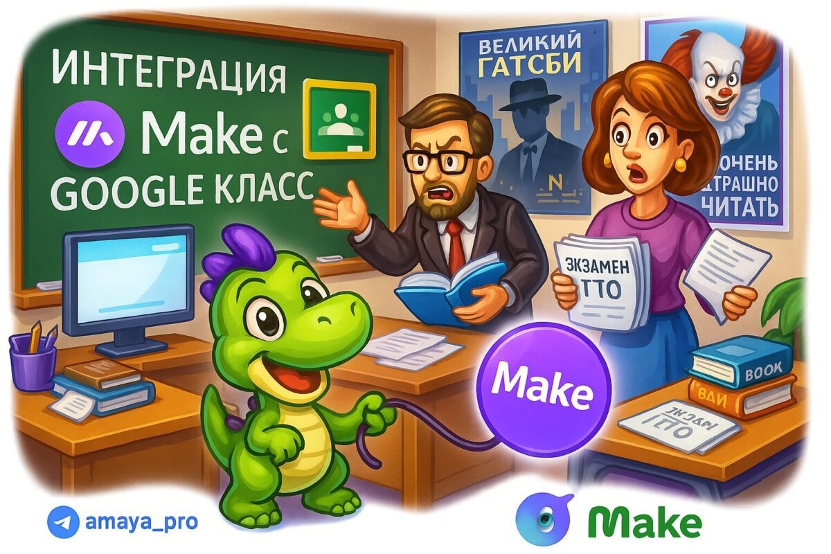    Автоматизация образования: как Make.com и Google Classroom меняют правила игры в вашем классе Артур Хорошев