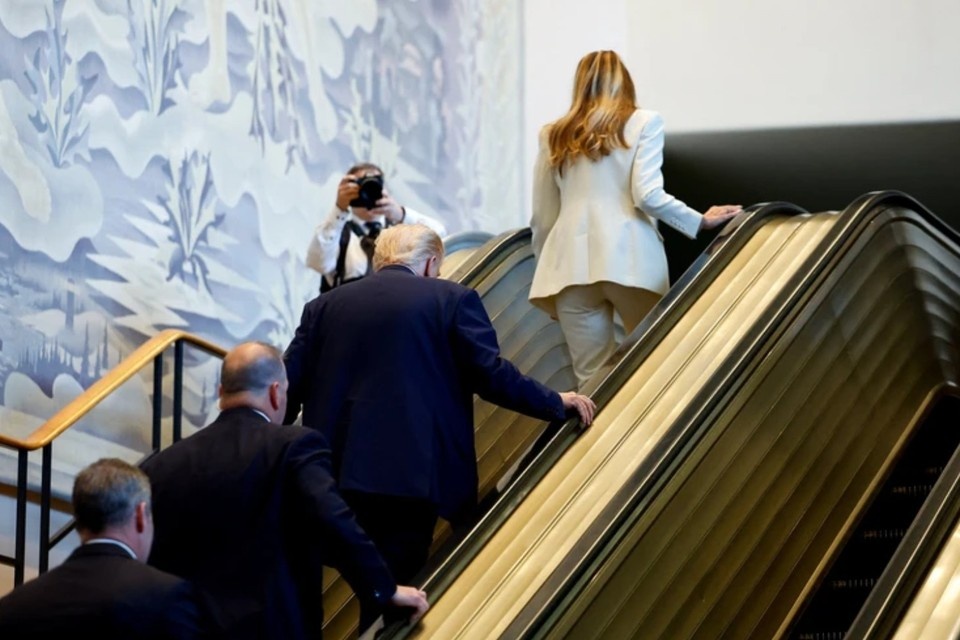    Белый дом допустил намеренную остановку эскалатора с Трампом в ООН REUTERS