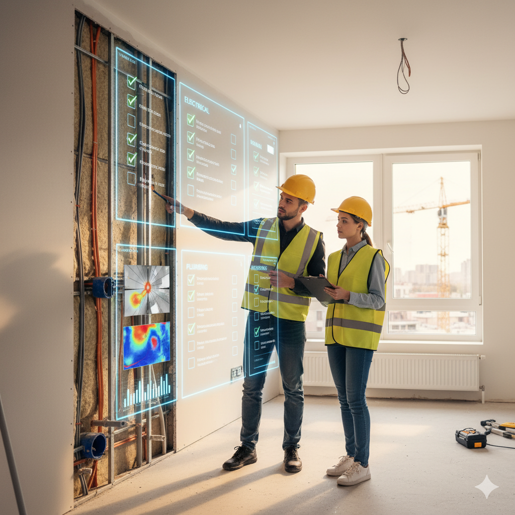 приёмка скрытых работ