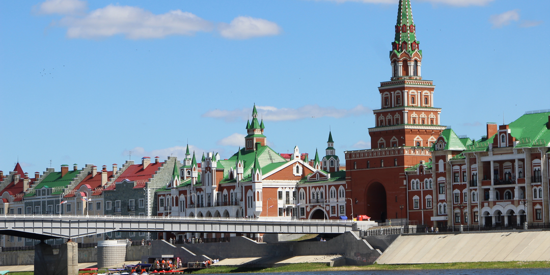 Зачем в России построили копию бельгийского города - набережная Брюгге в Йошкар-Оле