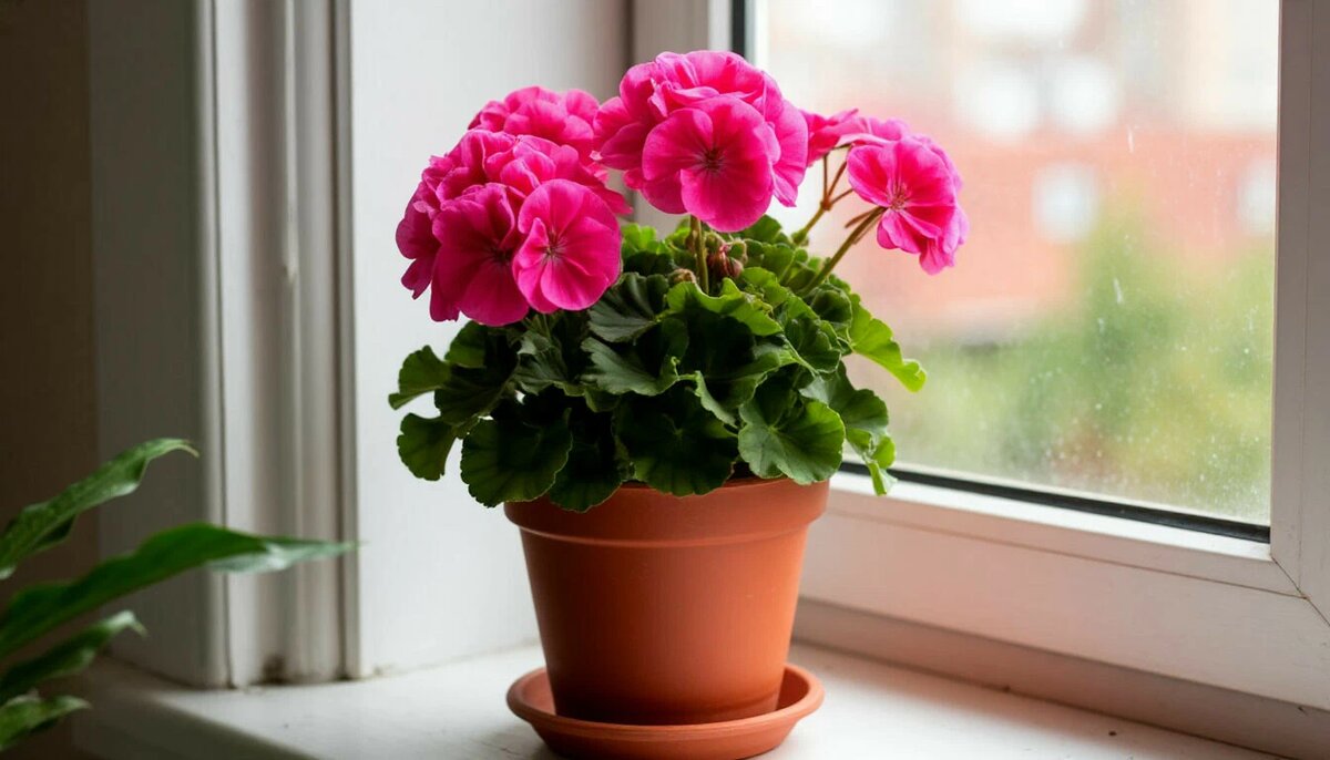    Поливаю комнатную герань по 3 правилам зимой. Много лет подряд радует обильным цветением пышными шапками без потерь