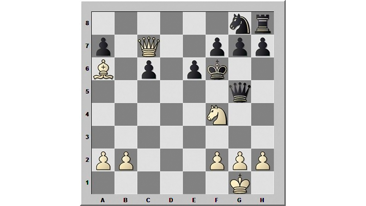                                    Белые начинают и выигрывают