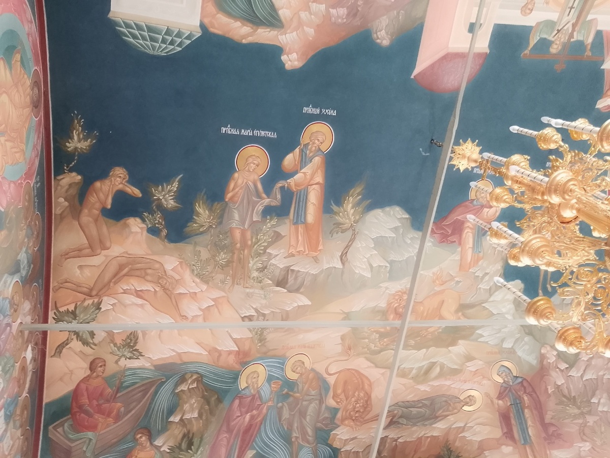 Росписи в храме преп. Марии Египетской