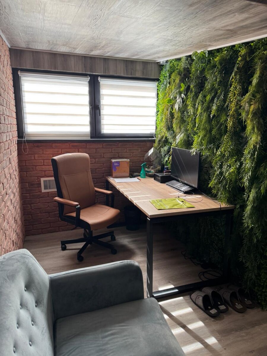 Дизайн интерьера для мужского кабинета