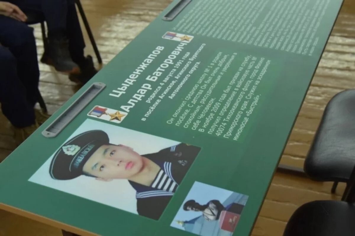    Память Героя России Алдара Цыденжапова почтили в Агинском