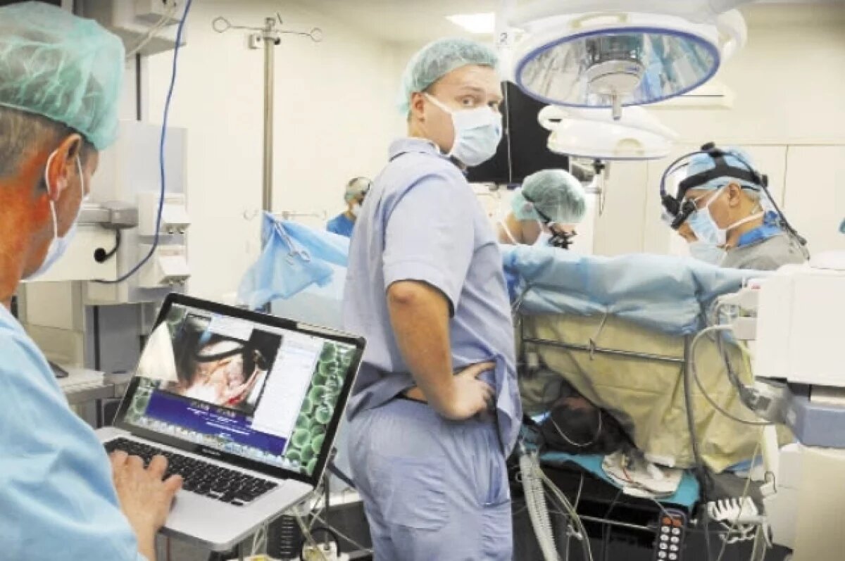    В Орле врачи удалили аневризму участнику СВО