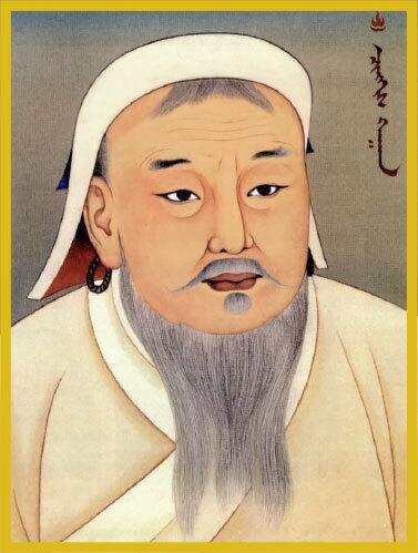 Правитель Монголии Чингисхан