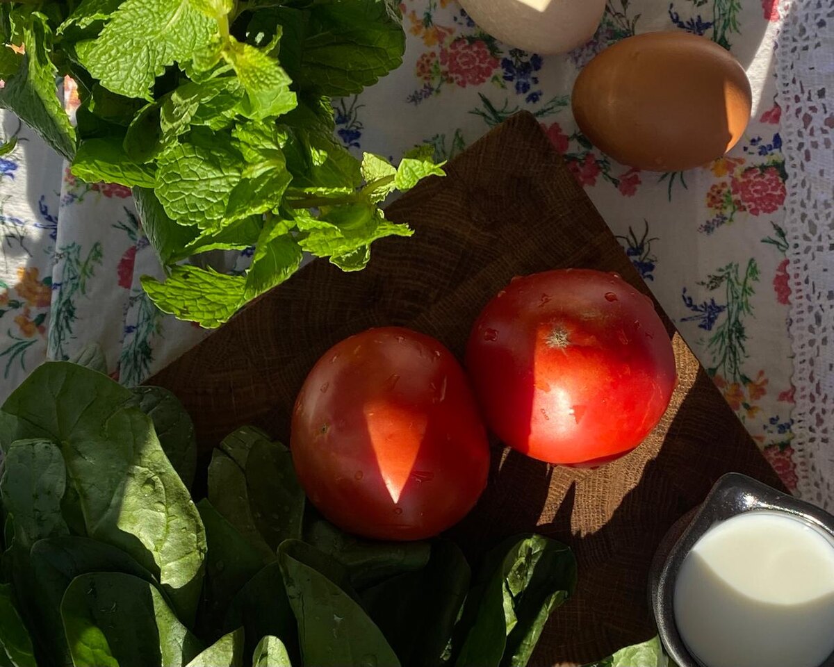 Продукты для завтрака