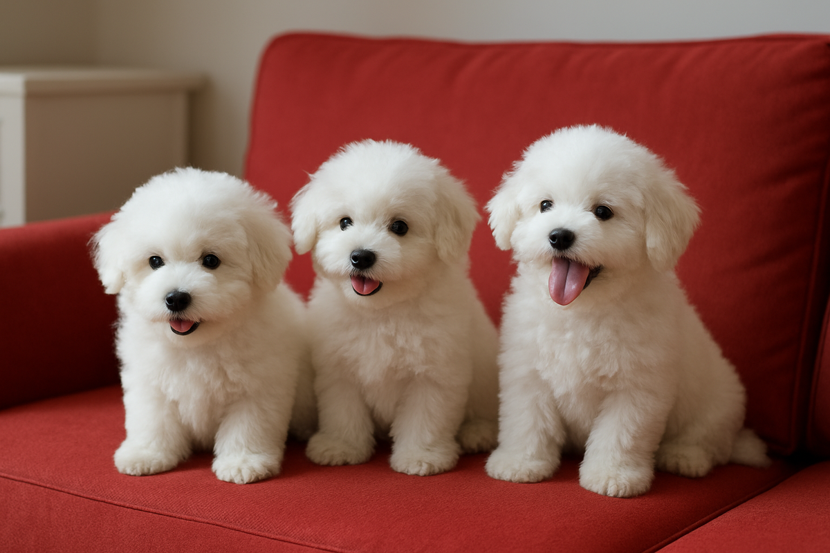 Щенки бишон фризе