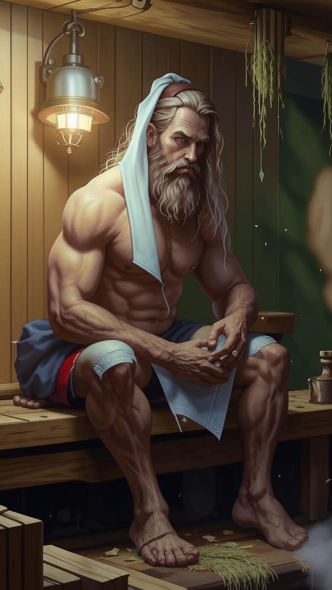 Это - настоящий банник