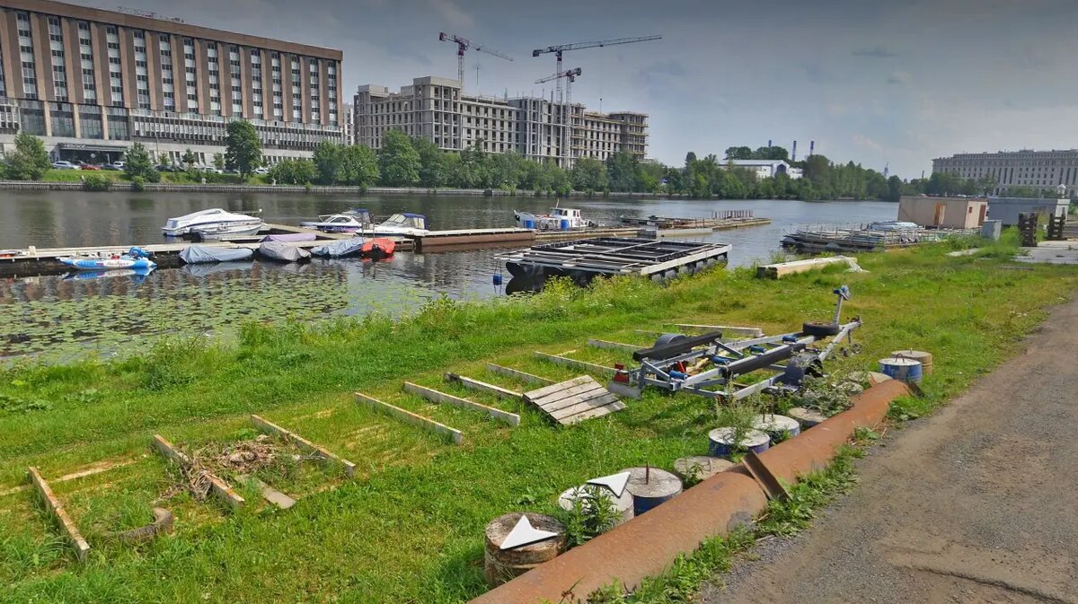    Галерная гавань. Фото: скрин Яндекс Панорама