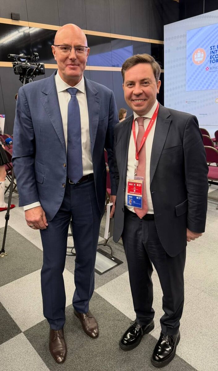 Дмитрий Чернышенко и Павел Семин