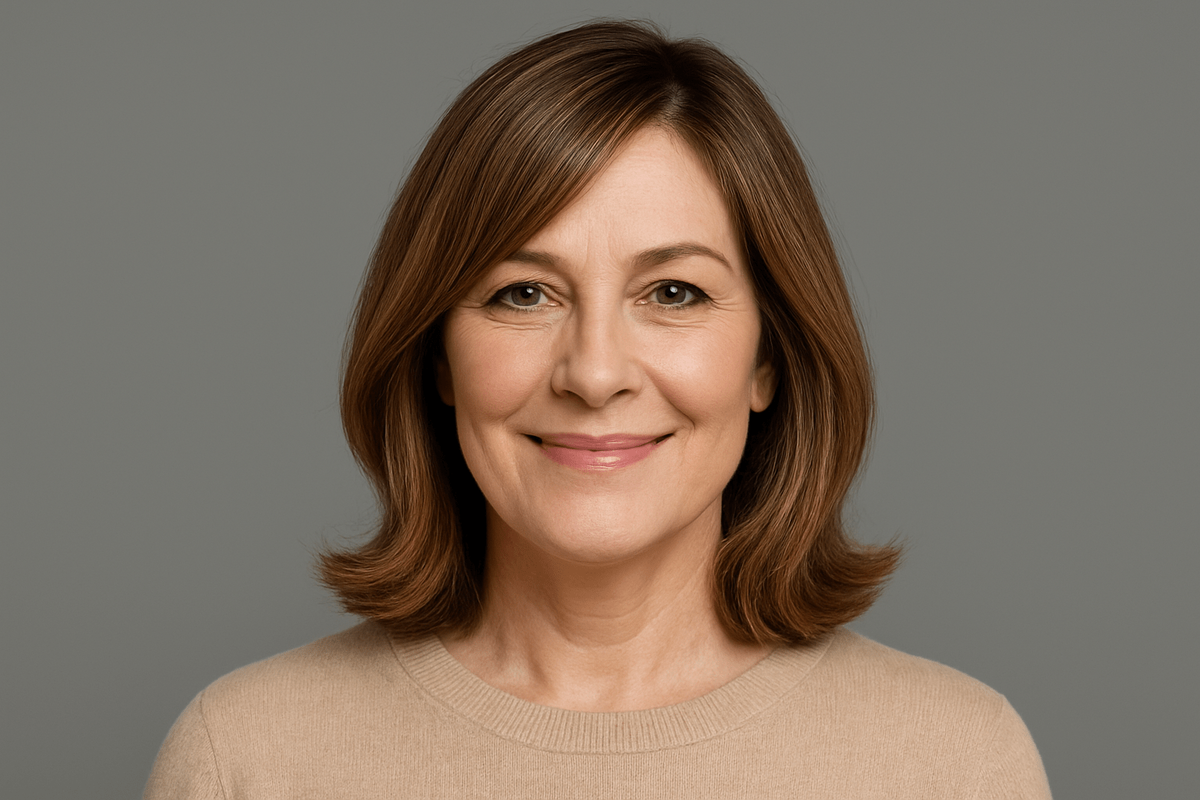 Мягкий шоколад с микропрядями у лица. Корни немного глубже, длина светлее, появляется воздух и рельеф. Цвет дружит с кожей, взгляд свежее, стрижка держит форму без ощущения тяжести.