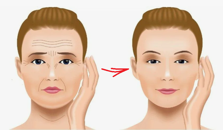 6 зон для растираний и 6 минут, чтобы подтянуть всё лицо