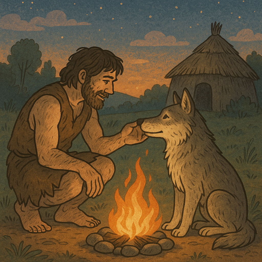 ты был диким, а сейчас ты станешь собакой! 