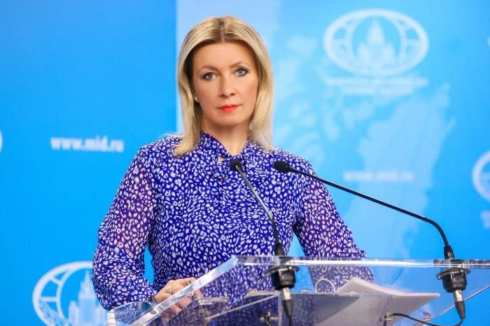 Мария Захарова. Обложка © Telegram / МИД России