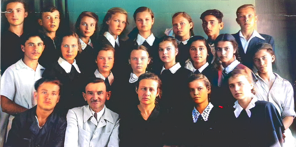 10 класс школы № 56, 1954 год