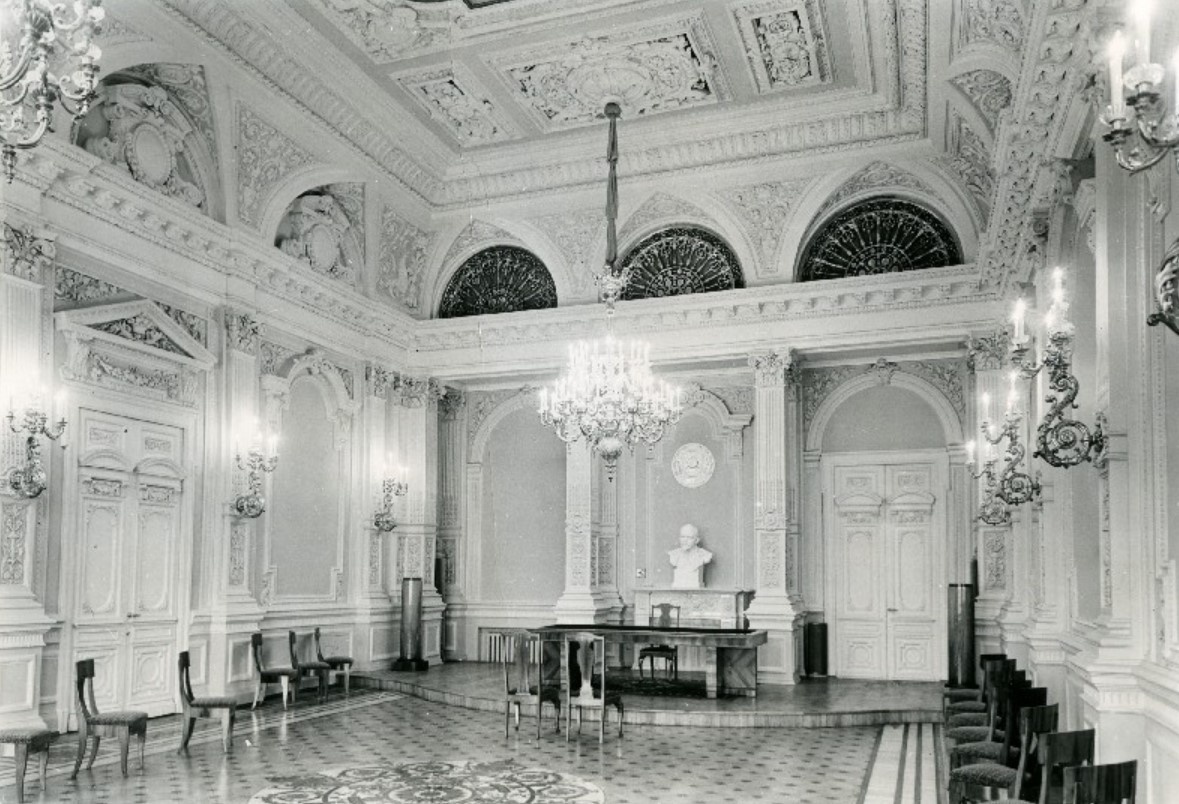 Первый в стране Дворец бракосочетания. Ленинград, 1959 г.